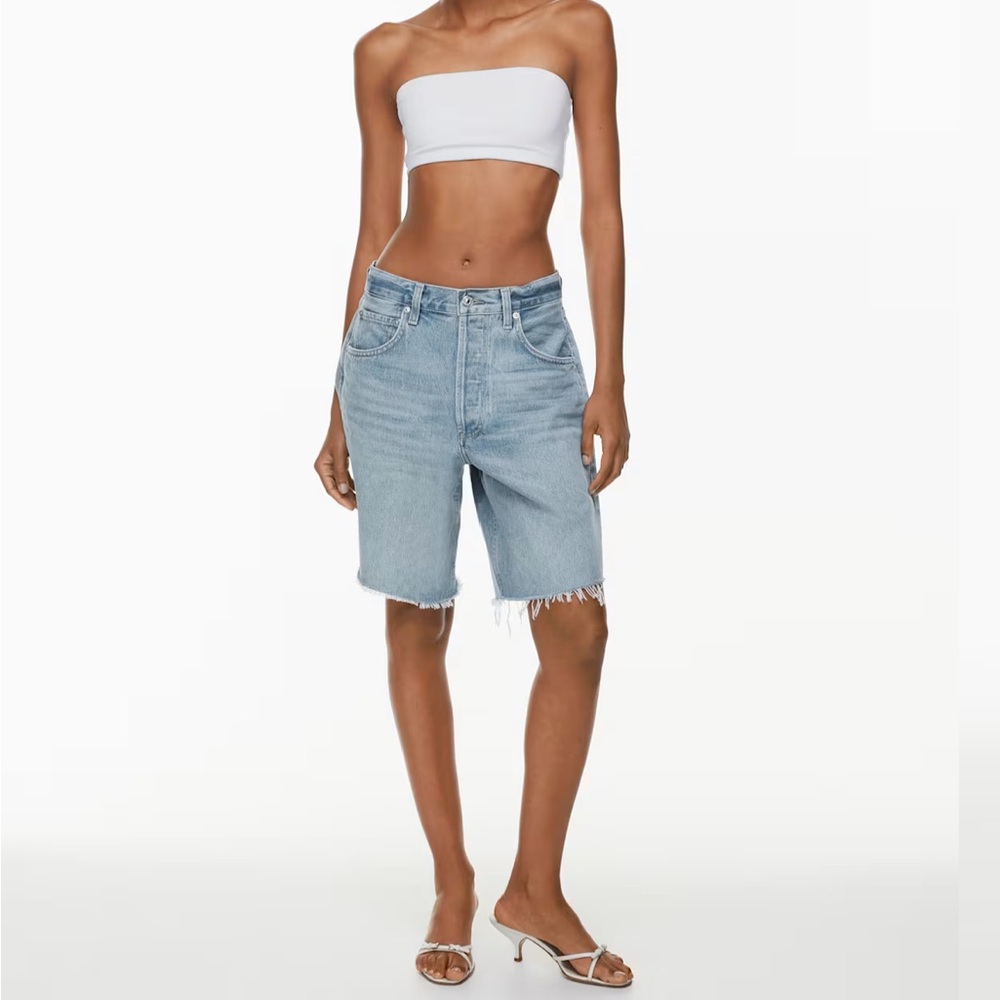 Citizens Of Humanity Light Blue Denim Jean Shorts